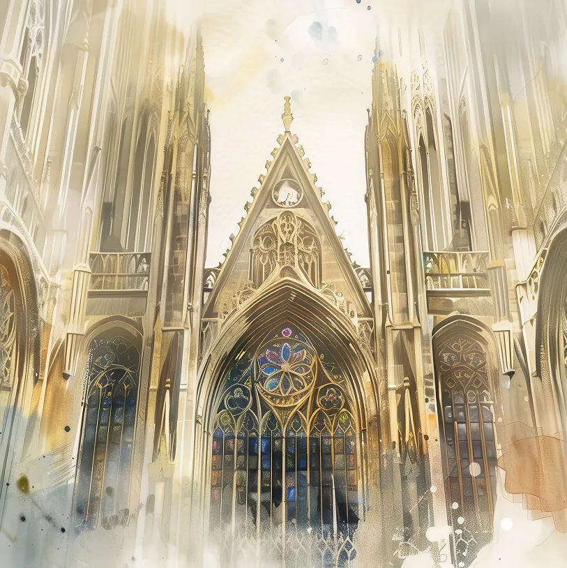 Sanctuary representing the healing presence of Christ